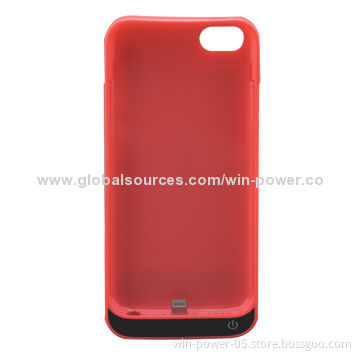 Power Bank Case, Fit for iPhone 5, 2,200mAh CapacityNew